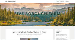 Desktop Screenshot of fiveboroughfarm.org